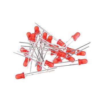 160pcs 3mm LED Diode Yellow Red Blue Green Light Assortment DIY Kit