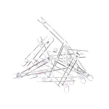 160pcs 3mm LED Diode Yellow Red Blue Green Light Assortment DIY Kit