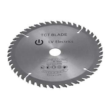 165*2.3*20*48T TCT Circular Saw Blade 165mm For Wood Plastic Acrylic Woodworking Cutting Disc