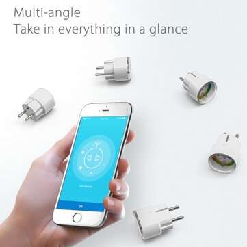 16A Tuya Mini Smart Plug WiFi Smart Socket FR Plug Type Power Monitor Wireless Control Compatible Al