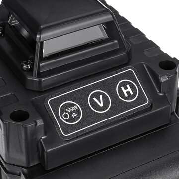 16Line Green Light Laser Machine Laser Level Horizontal & Vertical Digital Display Measuring Tools