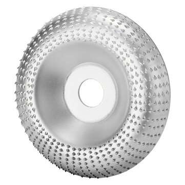16mm Carbide Wood Sanding Carving Shaping Disc Angle Grinder Wheel  (COLOR.: SILVER)