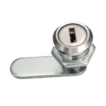 16mm Keyed Alike Cam Lock For Filing Cabinet Mailbox Drawer Cupboard with 2 Keys