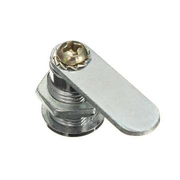 16mm Keyed Alike Cam Lock For Filing Cabinet Mailbox Drawer Cupboard with 2 Keys