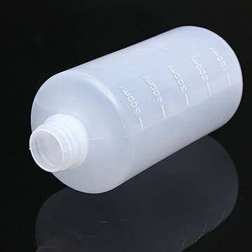 16oz 500ml Large Squeeze Water Bottle Transparent Liquid Container