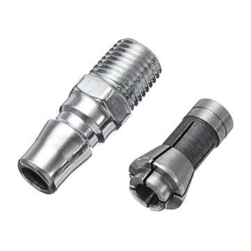 16Pcs 1/4 Inch Car Air Compressor 90psi Grinder Rotary Tool Kit With Stones & Case