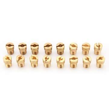 16pcs Carburetor Main Jet Kit For PWK Keihin OKO CVK 90 92 95 98 100 105 108 110 115 120 125 130 135
