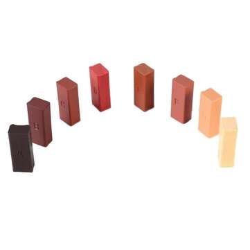 16pcs Laminate Floor Repair Kit Chips Scratches Mending Tool Wax System Wood Floor Gap Repair Kit