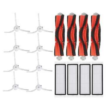 16pcs Vacuum Cleaner Filter Brush Accessory Kit for Mi Robot Roborock S50 S51 S5 MAX S6 Xiaomi 1S[no