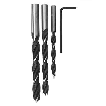 16PCS Silverline Pocket Hole Jig Kit Locator Joint Hole Tool Screw Dowel Drill Set