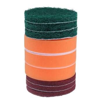 16Pcs/Set Drill Scrubber Cleaning Brush Kit for Bathroom Surfaces Tub Tile and Grout