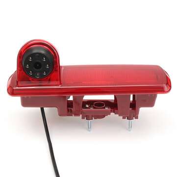 170 Degree Rear View Camera Reverse Backup Camera IR LED 3RD Third Brake Light Night PAL Vision For