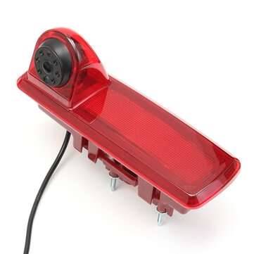 170 Degree Rear View Camera Reverse Backup Camera IR LED 3RD Third Brake Light Night PAL Vision For