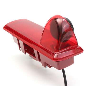 170 Degree Rear View Camera Reverse Backup Camera IR LED 3RD Third Brake Light Night PAL Vision For