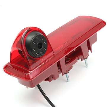 170 Degree Rear View Camera Reverse Backup Camera IR LED 3RD Third Brake Light Night PAL Vision For