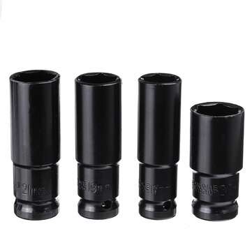17-22m Impact Socket Set Sleeve Hexagonal Pneumatic Long Heavy Tire Sleeve Head For L... (STYLE: #2)