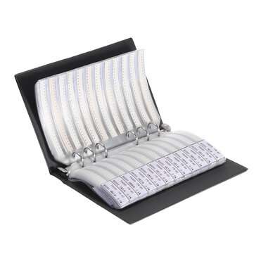 170valuesx50pcs=8500pcs 0201 SMD Resistor 1/16W Sample Book 1% Tolerance  Resistor Kit 0R~10M