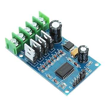 170W High Power H-Bridge Drive Board NMOS With Brakes Forward And Reverse Full-Duty