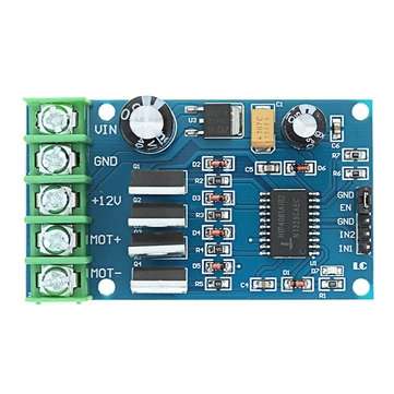 170W High Power H-Bridge Drive Board NMOS With Brakes Forward And Reverse Full-Duty