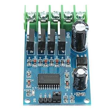 170W High Power H-Bridge Drive Board NMOS With Brakes Forward And Reverse Full-Duty