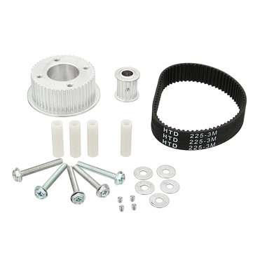 17pcs Drive Kit Parts Pulley And Motor Mount For 80MM Wheels Electric Skate Board