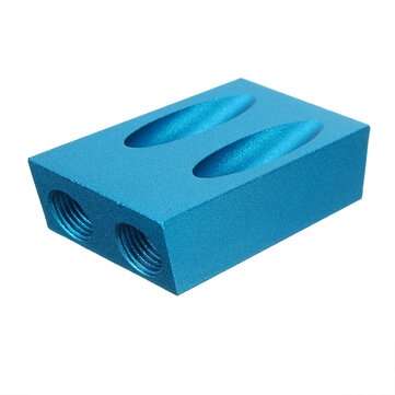17pcs 15 Degree Pocket Hole Screw Jig Dowel Drill Set Carpenters Wood Joint Tool kit