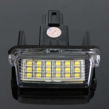 18 LEDs License Number Plate Car Lights Lamp for Toyota Camry Yaris