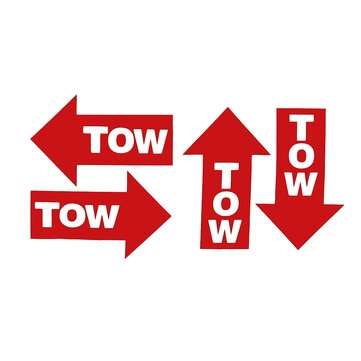 17x8.9CM Auto Abschlepphaken Aufkleber Tow Hook Vinyl Sticker Tuning Decal
