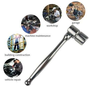 180 Degree Swivel 3/8inch Drive Spark Plug Socket Wrench Metric Socket Head Ratchet Spanner Hand Too