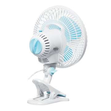 180 Adjustable Desktop Table Electric Fan High Speed Clip On Cooling Fan AC 240V
