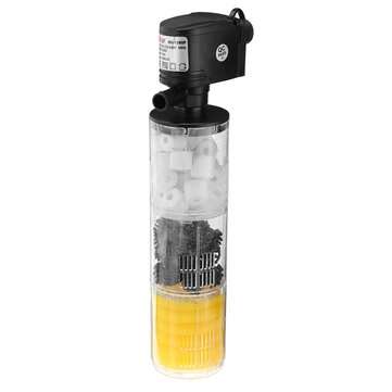 1800L/H ABS Water Fish Tank Ultra Silent Aquarium Filter Submersible Oxygen Air Pump Circulating Rai