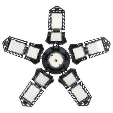18000LM E26/E27 LED Garage WorkShop Light Home Ceiling Fixture Deformable Lamps