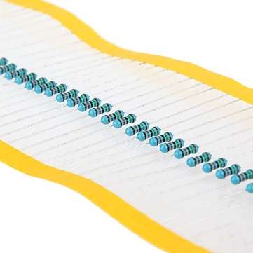 1800pcs 30 Kinds Value 1% 1/4W Metal Film Resistor Assorted Kit 60pcs Each Value
