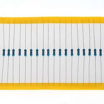 1800pcs 30 Kinds Value 1% 1/4W Metal Film Resistor Assorted Kit 60pcs Each Value
