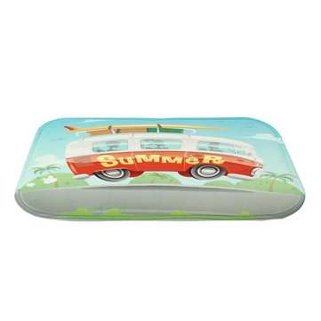 180cm Summer Camping Car Shower Curtains Waterproof Polyester 12 Hooks Bathroom Mat (SIZE: #1)