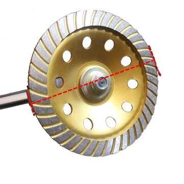 180mm Diamond Grinding Wheel Mower Multi-function Grinding Machine Grinding Disc for Concrete Cement