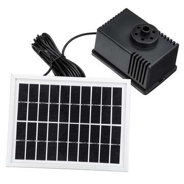 180L/H Solar Fountain Pump Kit Free Standing 2W Solar Panel Submersible Water Pump Pond Fish Tank Bi