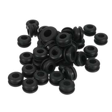 180Pcs Rubber Electrical Wire Gasket O-Ring Grommet Waterproof Washer