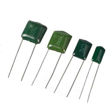 180pcs 18value*10pcs Polyester Film Capacitor Assorted Kit Contains 2A104J 2A332J 2A472J 2A103J 2A33