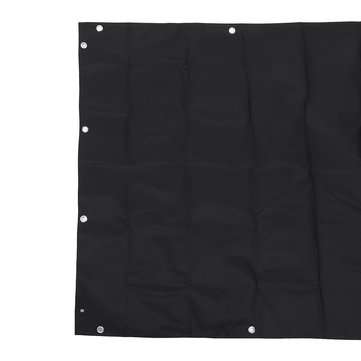 180x120cm Black Truck Cargo Cover Trailer Car Rear Shade Heavy Duty Protect Waterproof