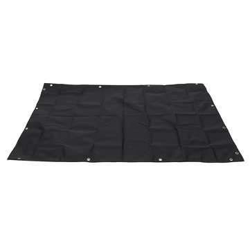 180x120cm Black Truck Cargo Cover Trailer Car Rear Shade Heavy Duty Protect Waterproof