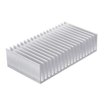 182x100x45mm Aluminum Heat Sink Heat Sink For High Power LED Amplifier Transistor Cooler