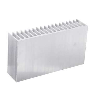 182x100x45mm Aluminum Heat Sink Heat Sink For High Power LED Amplifier Transistor Cooler