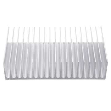 182x100x45mm Aluminum Heat Sink Heat Sink For High Power LED Amplifier Transistor Cooler