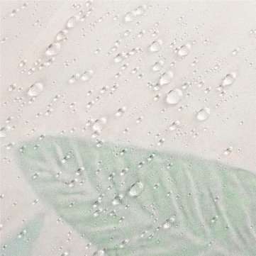 180X180CM Watercolor Decor Shower Curtain Peacock Feather Pattern Waterproof Polyester Fabric Bathro