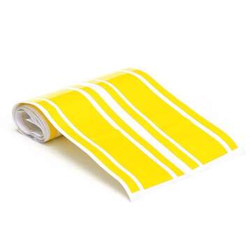 183cmx8cm Vinyl Pinstripe Decals Sticker Decoration Racing Stripe  (COLOR.: YELLOW)