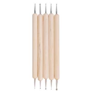 18pcs Clay Sculpting Carving Pottery Tools Kit Wax Polymer Shapers Modeling DIY Craft
