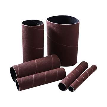 18pcs 80/120/240 Grits Aluminum Oxide Sanding Belts Spindle Sanding Sleeves for 4x24inch Belt Sander