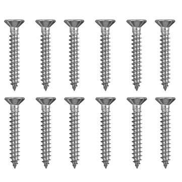 18pcs Rhombus Pad Eye Turnbuckle Snap Hook Self-Tapping Screw Accessories for Triangle Shade Sail