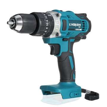 18V 3 In 1 Cordless Impact Drill 2 Speed Rechargable Electric Screwdriver Drill Li-Ion Battery Adapt